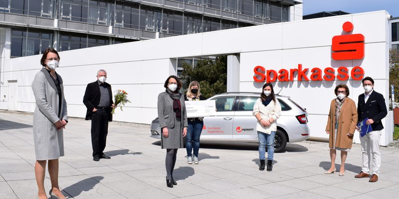 Ein herzliches Dankeschön an die Sparkasse